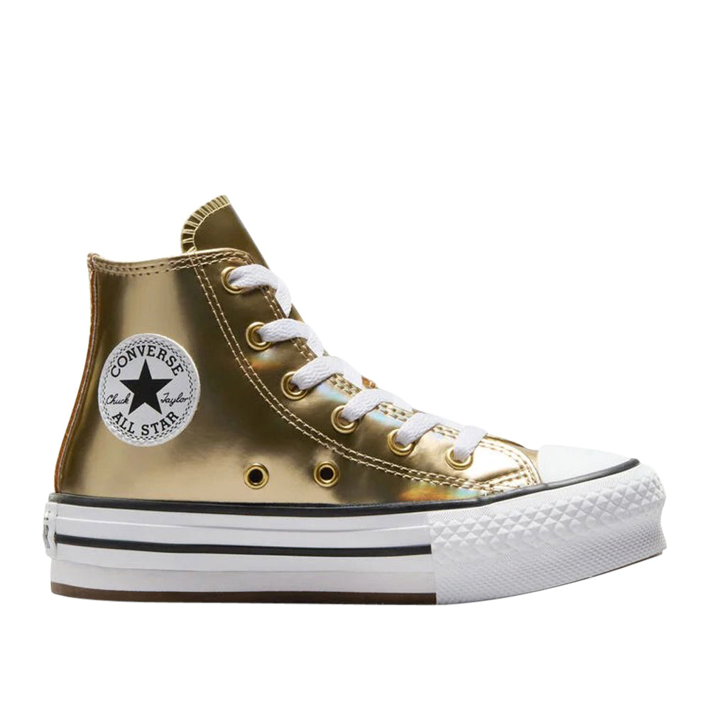 Sneakers Converse Ctas Eva Lift hi Bambina - Oro