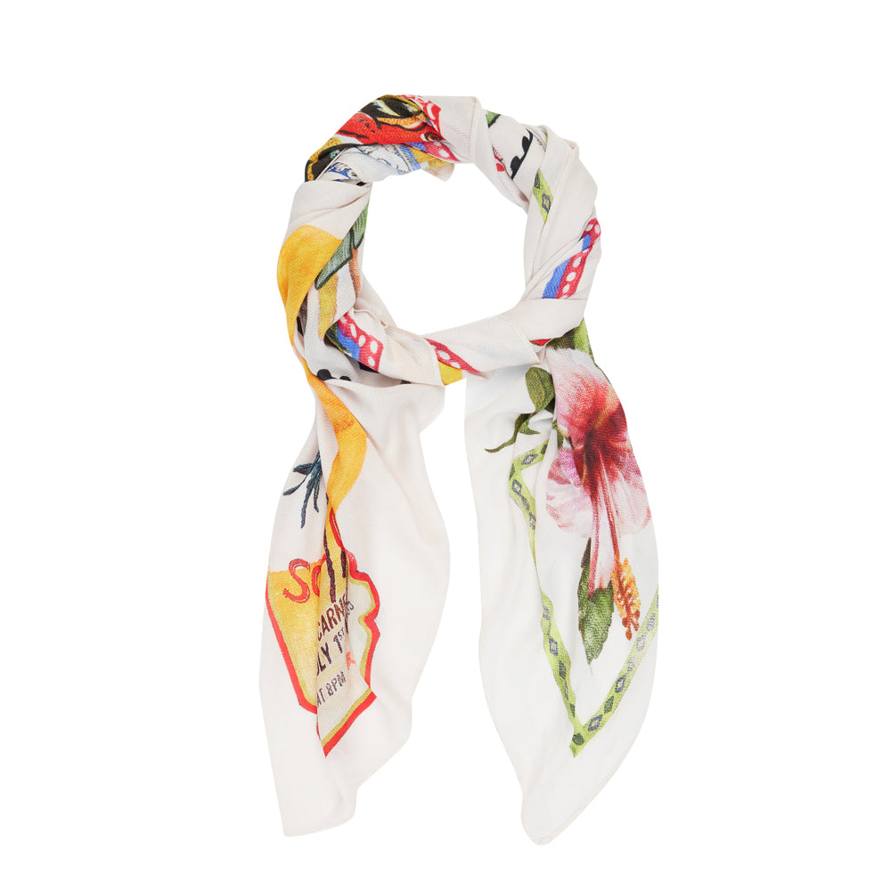 Foulard Desigual Donna - Bianco