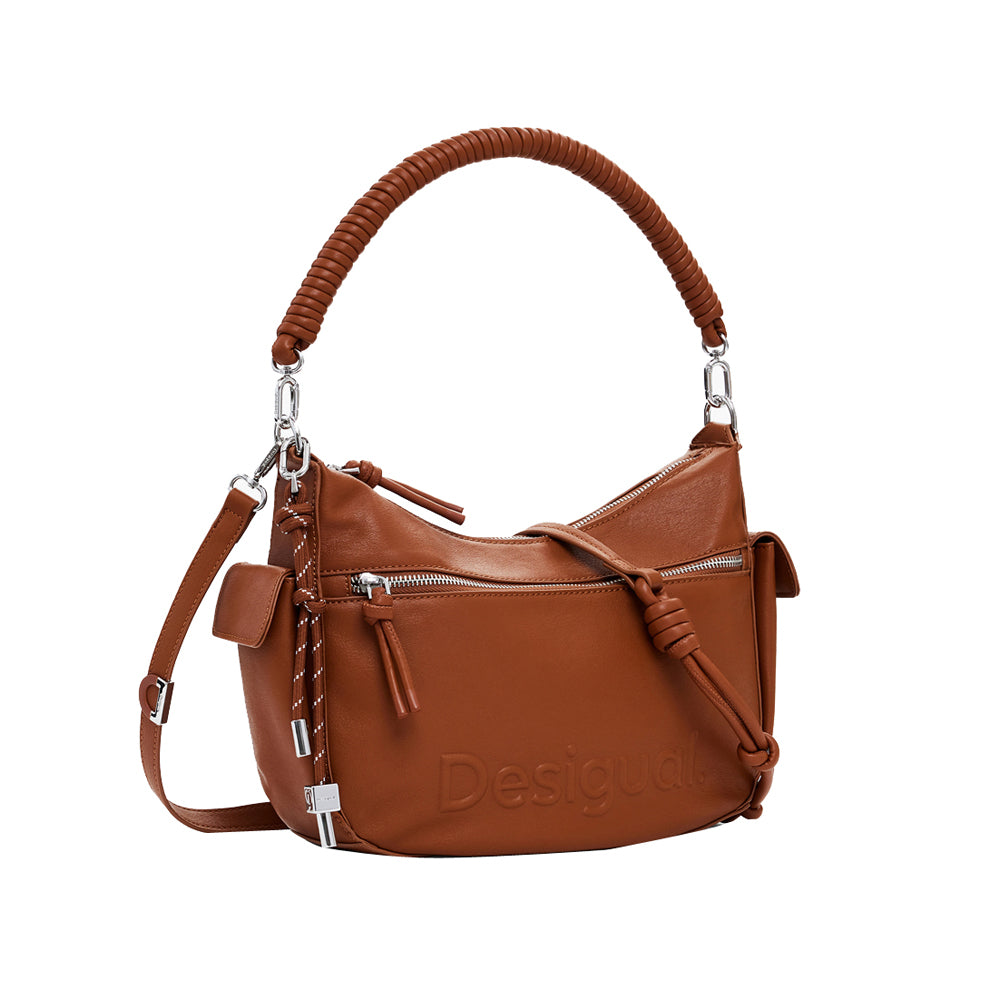 Borsa Desigual Donna - Marrone