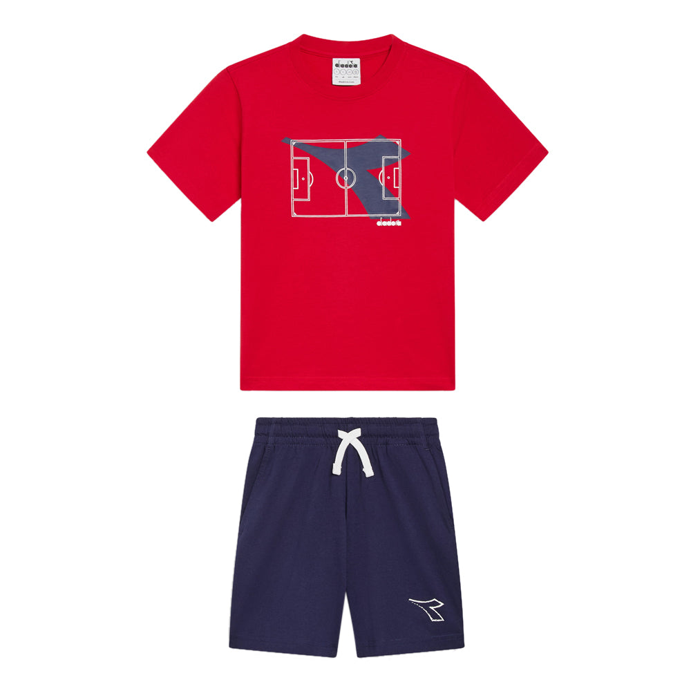 Completo Diadora Ragazzo - Rosso
