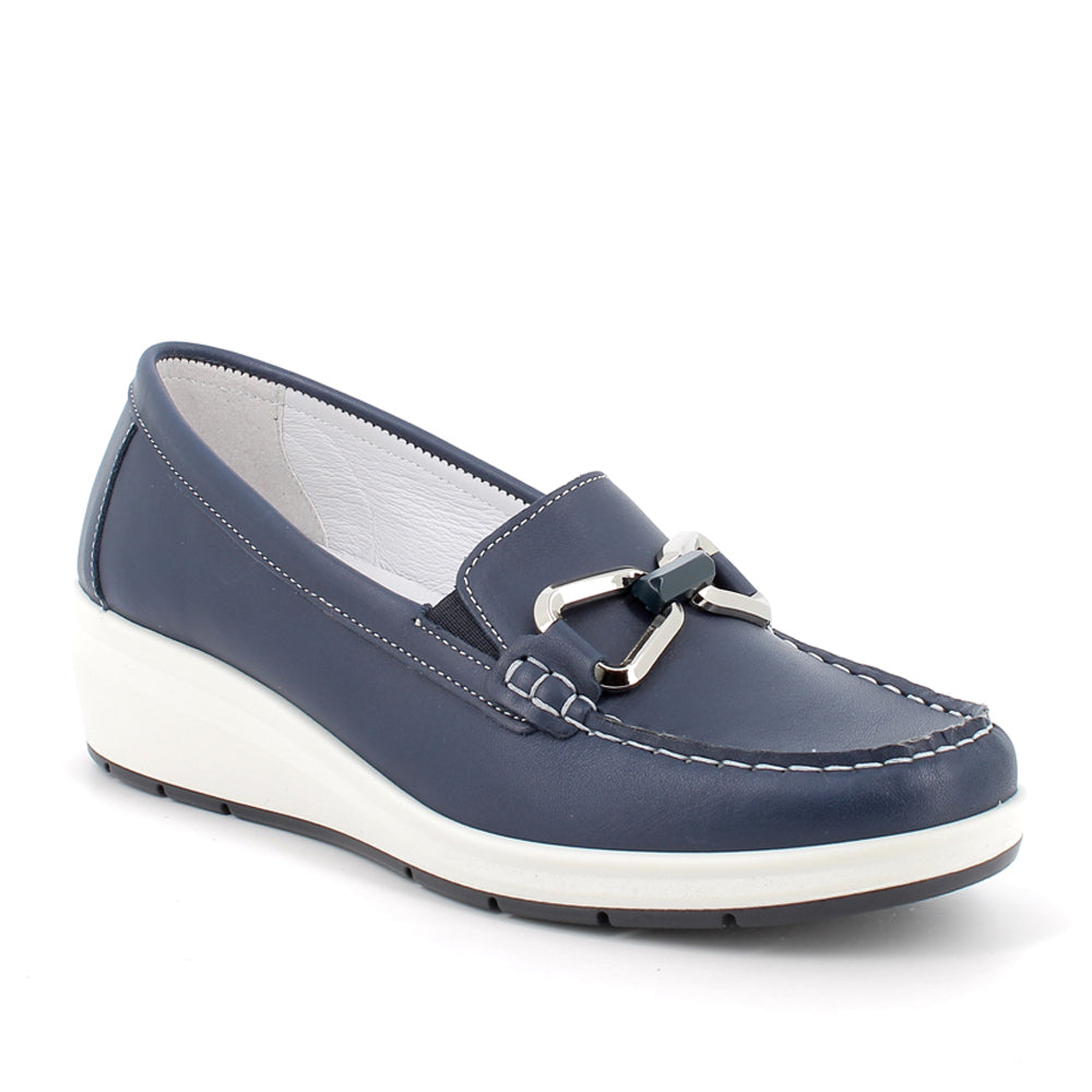 Mocassino Enval Donna - Blu