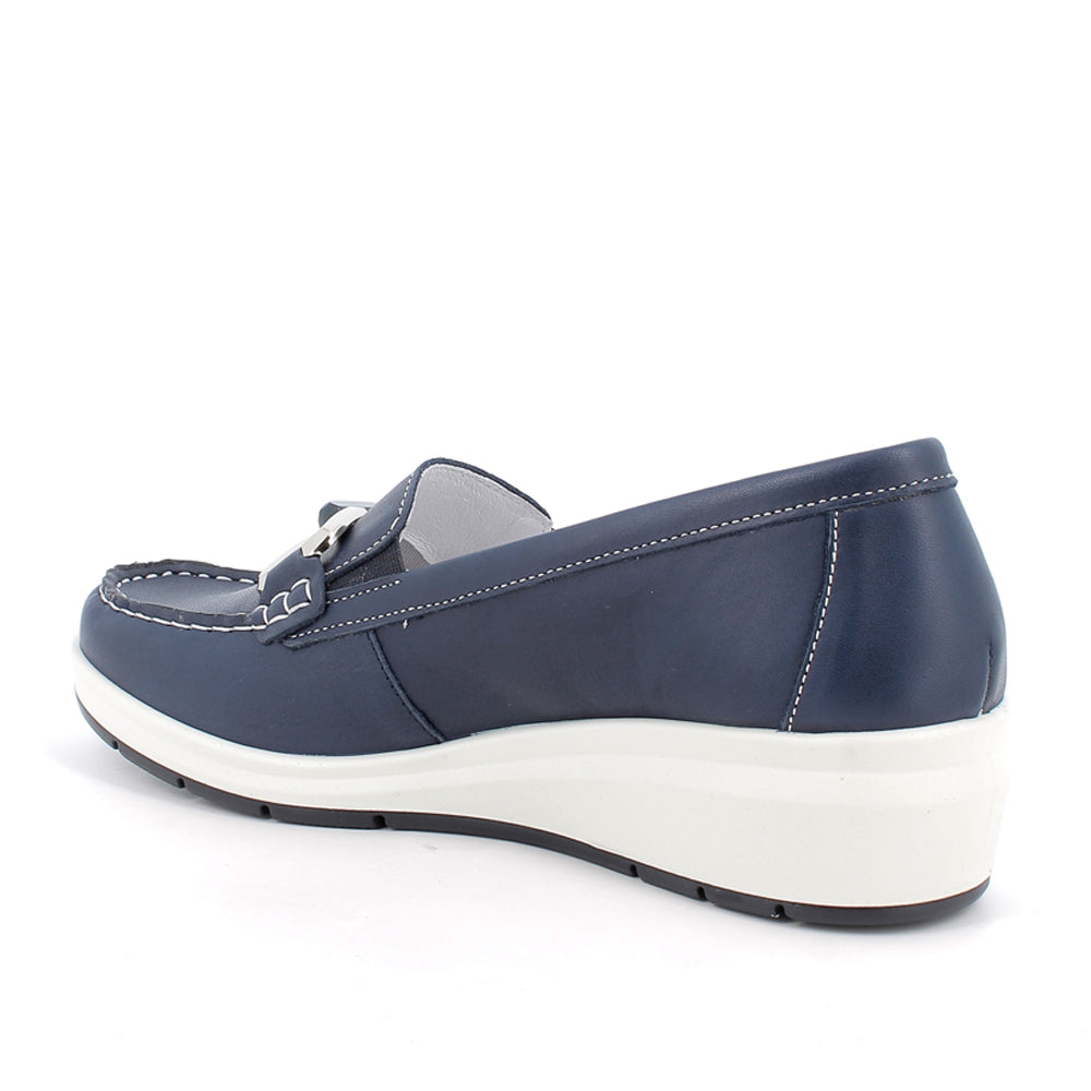 Mocassino Enval Donna - Blu