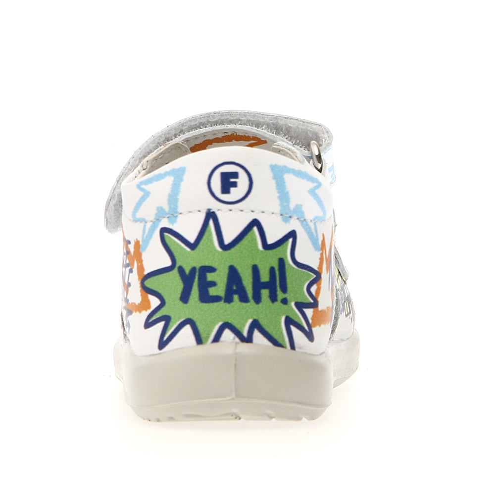 Sandalo Falcotto Herto Bimba - Bianco