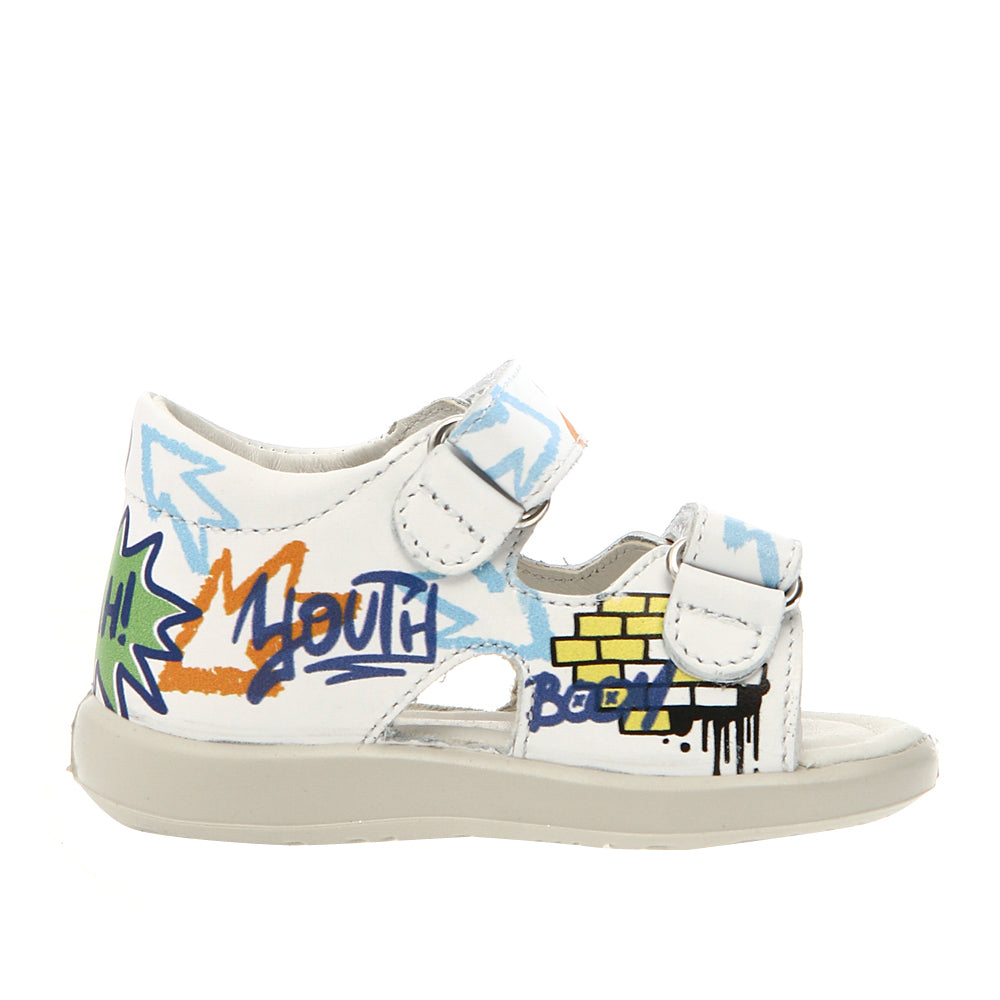 Sandalo Falcotto Herto Bimba - Bianco