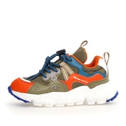 Sneakers Flower Mountain Yamano 3 Junior Unisex Bambino - Militare