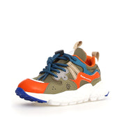 Sneakers Flower Mountain Yamano 3 Junior Unisex Bambino - Militare