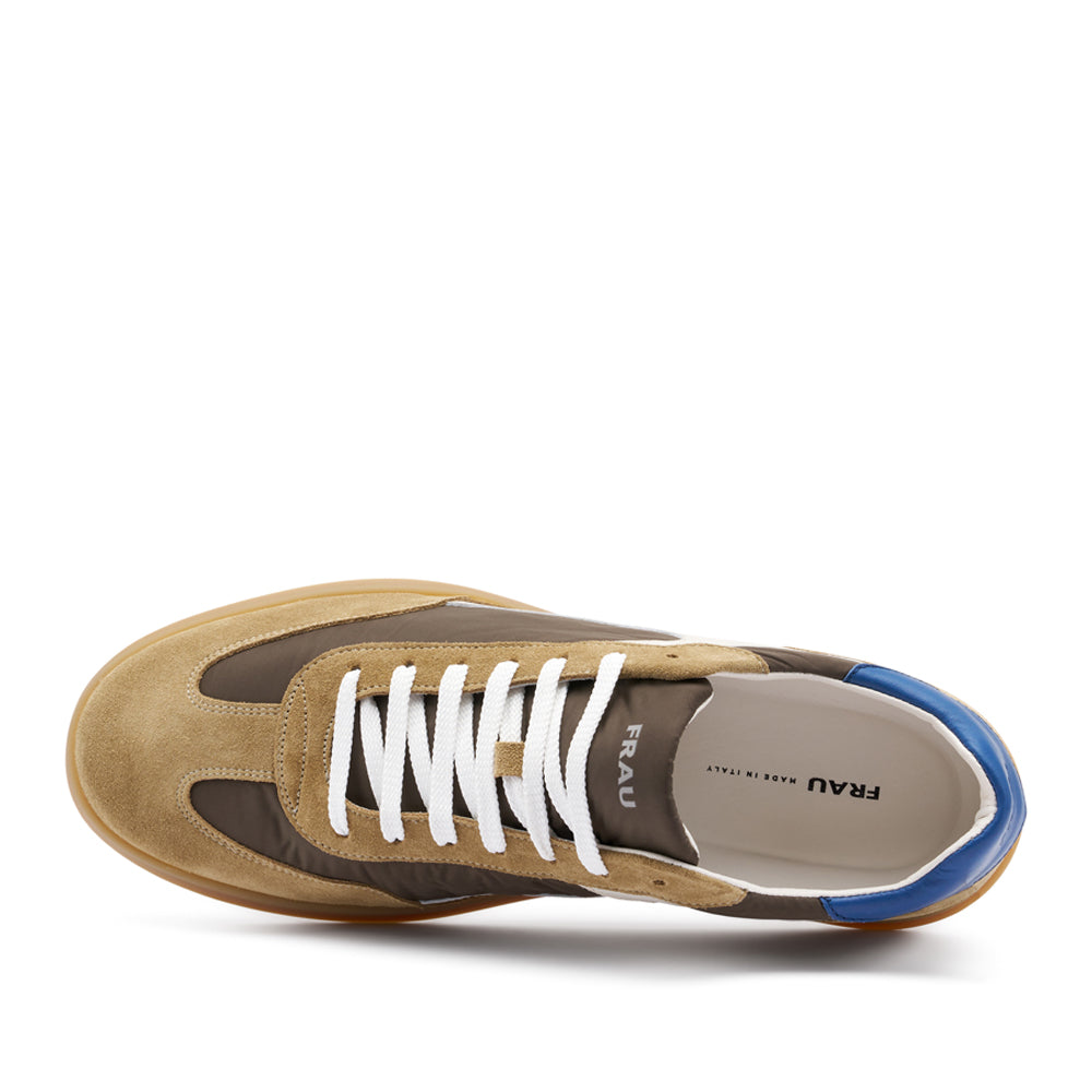 Sneakers Frau Velour Uomo - Marroncino