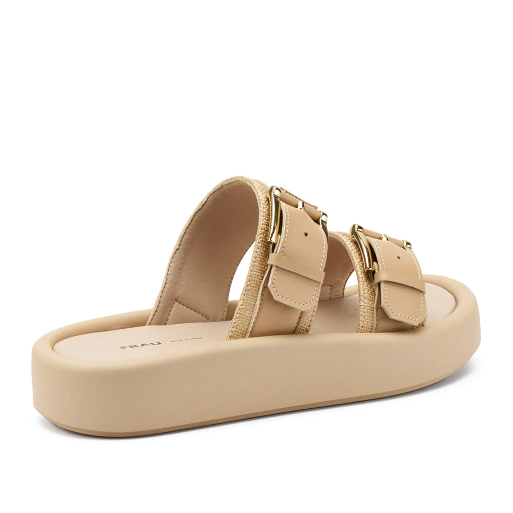 Sandalo Frau Raffia Donna - Beige