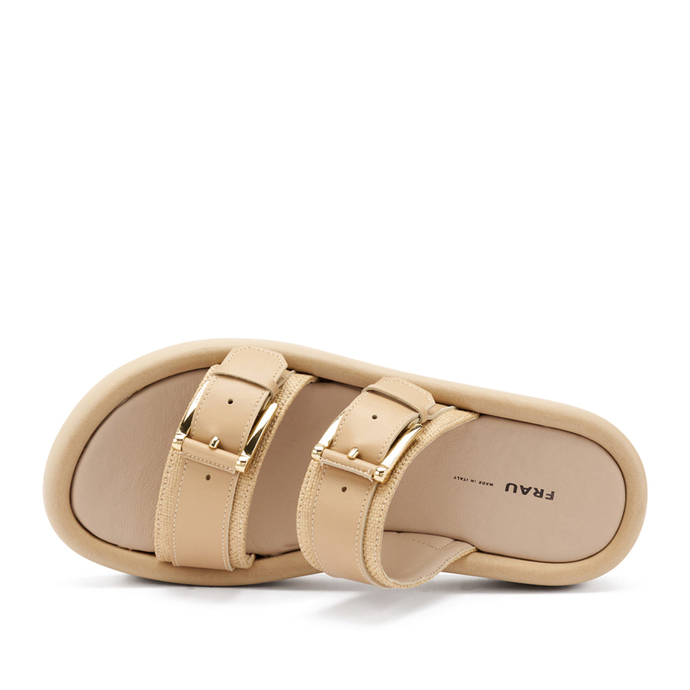 Sandalo Frau Raffia Donna - Beige