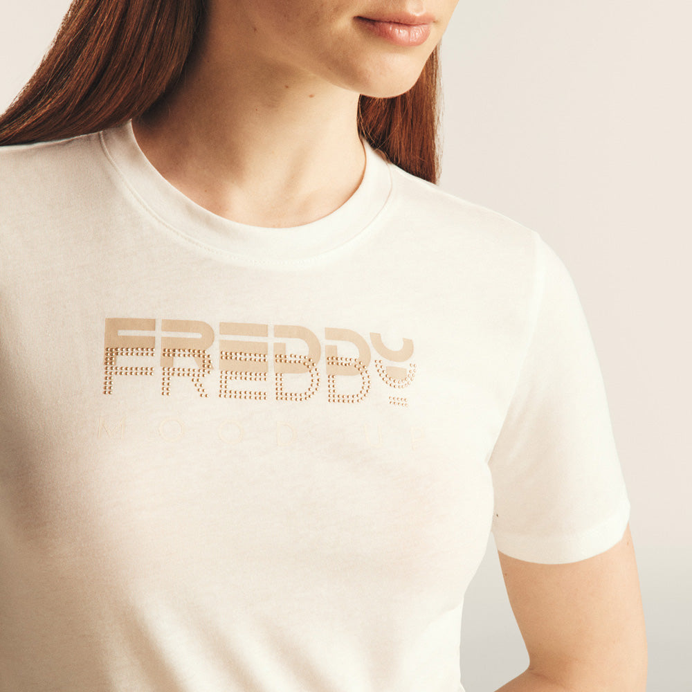 T-Shirt Freddy Donna - Beige