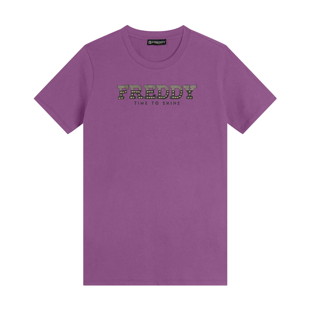 T-Shirt Freddy Donna - Viola