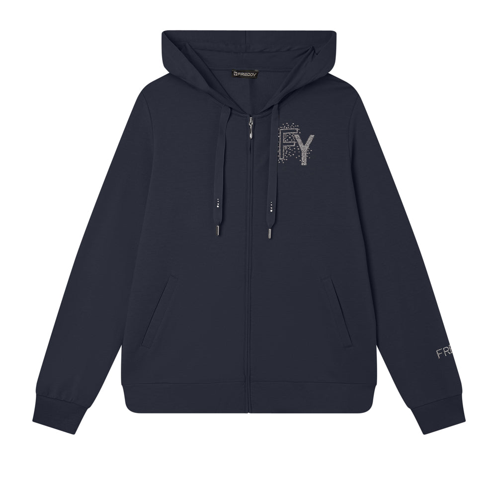 Felpa Freddy Donna - Blu