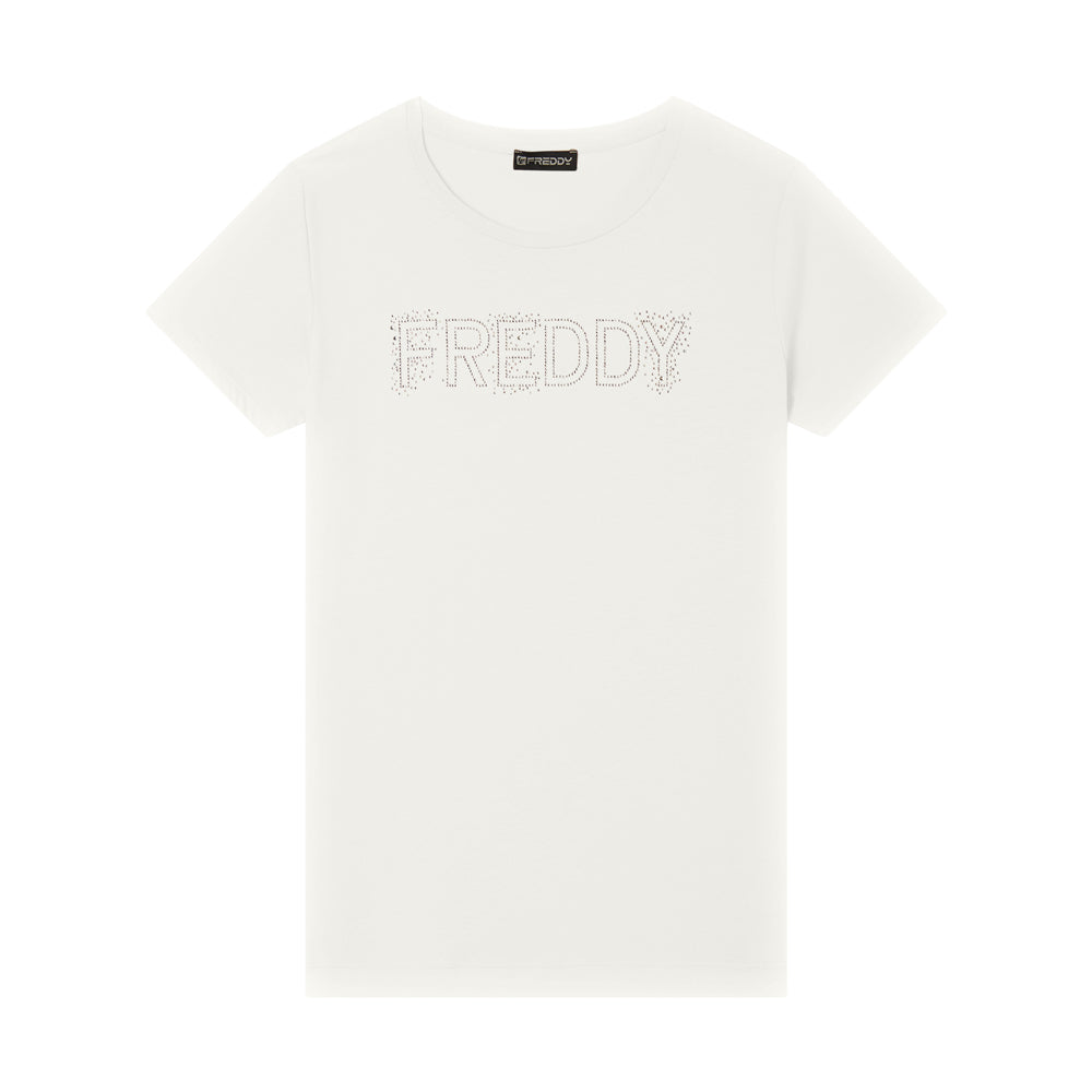 T-Shirt Freddy Donna - Bianco