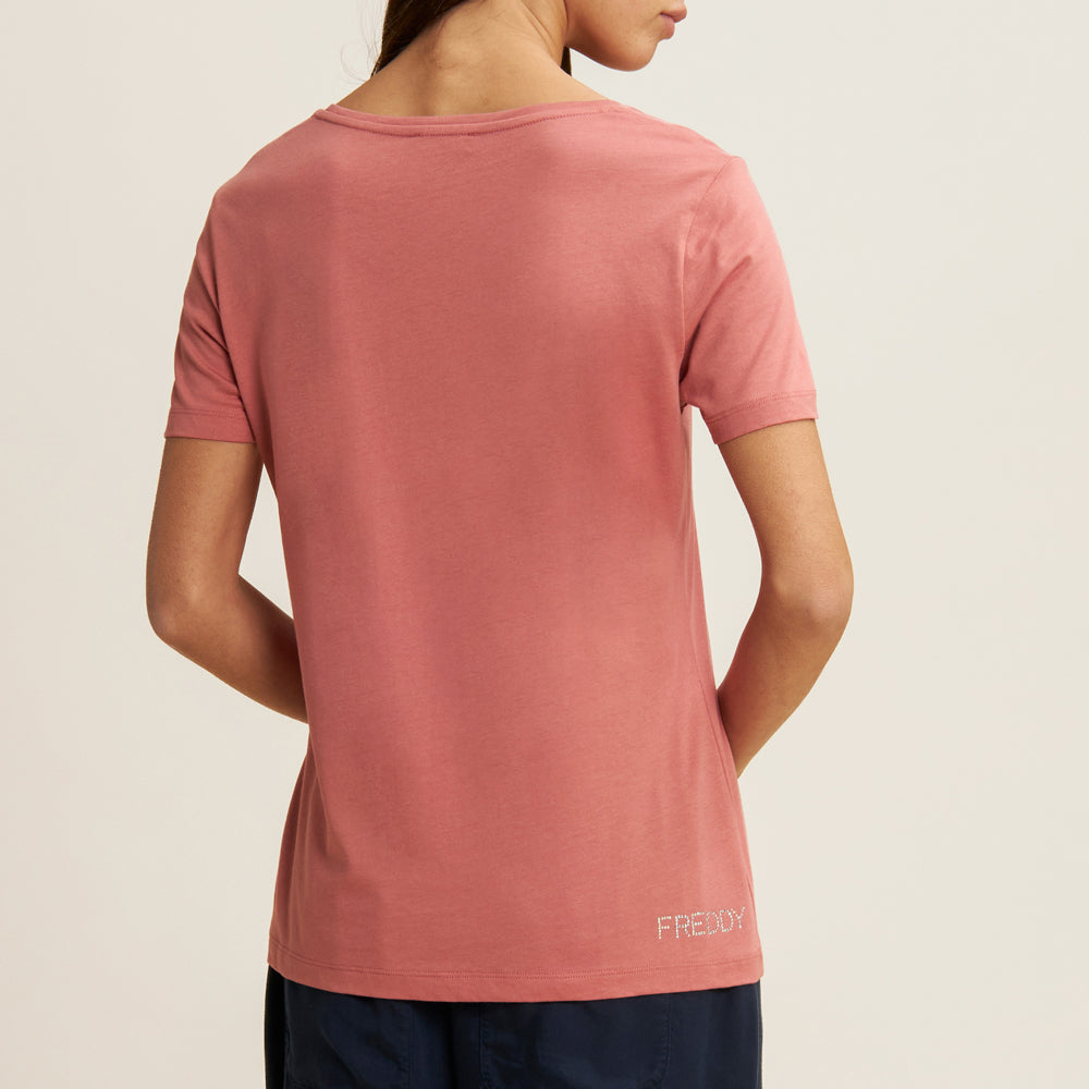 T-Shirt Freddy Donna - Rosa