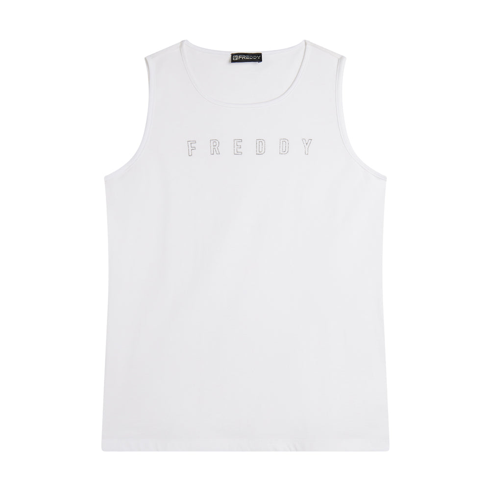 Canotta Freddy Donna - Bianco