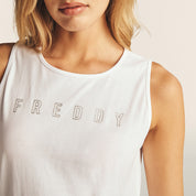 Canotta Freddy Donna - Bianco