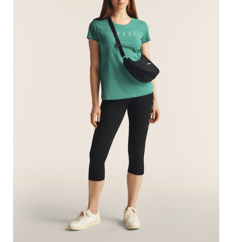 Leggings Freddy Donna - Nero