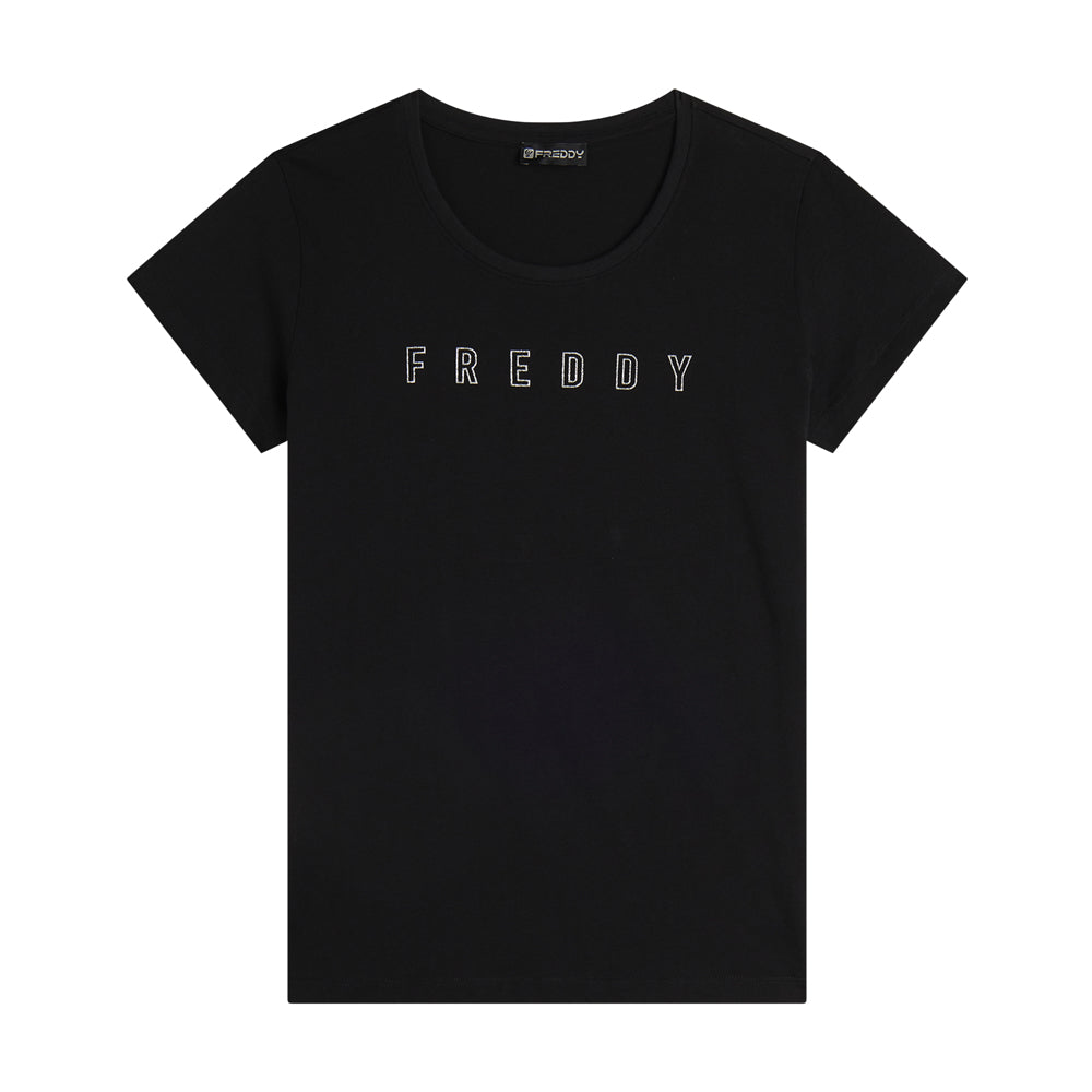 T-Shirt Freddy Donna - Nero