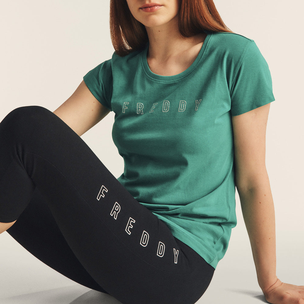 T-Shirt Freddy Donna - Verde