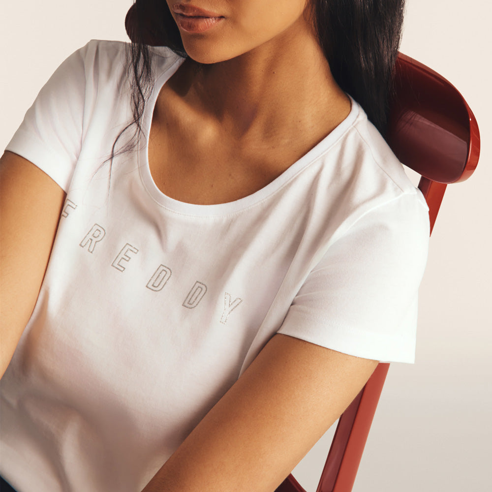 T-Shirt Freddy Donna - Bianco