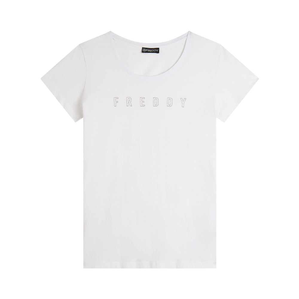 T-Shirt Freddy Donna - Bianco
