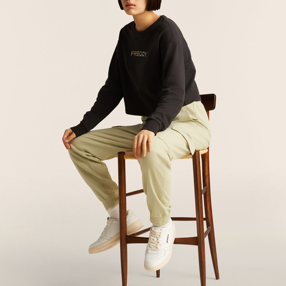 Pantalone Freddy Donna - Grigio