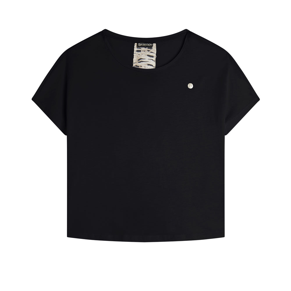 T-Shirt Freddy Donna - Nero