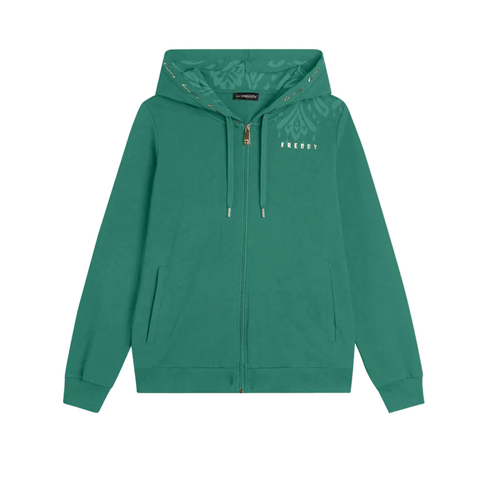Felpa Freddy Donna - Verde