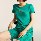 T-Shirt Freddy Donna - Verde