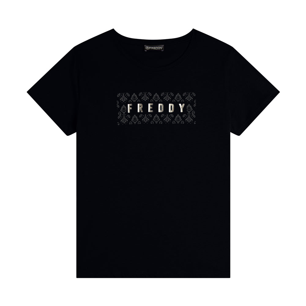 T-Shirt Freddy Donna - Nero