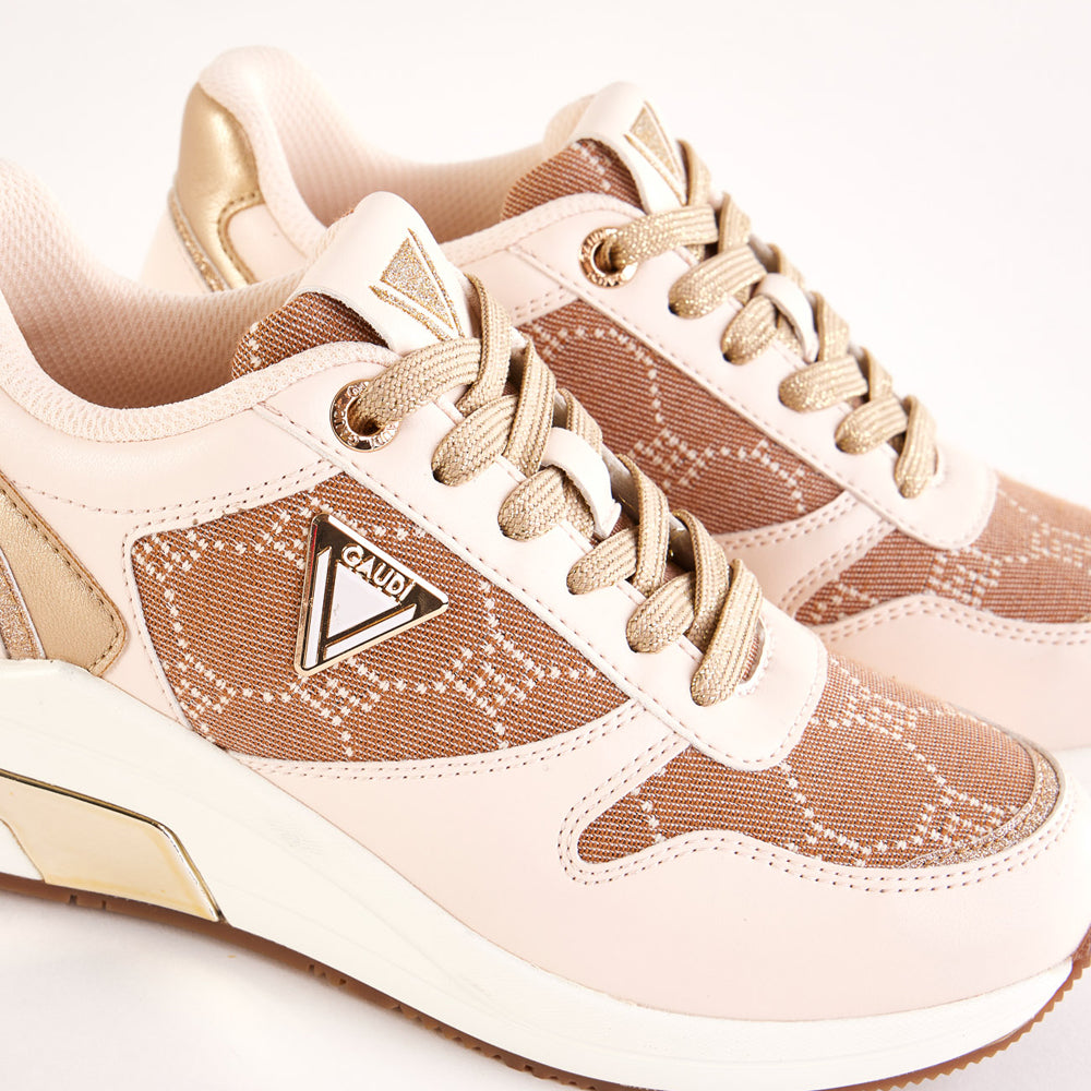 Sneakers Gaudi' Baby/jacquard Donna - Crema