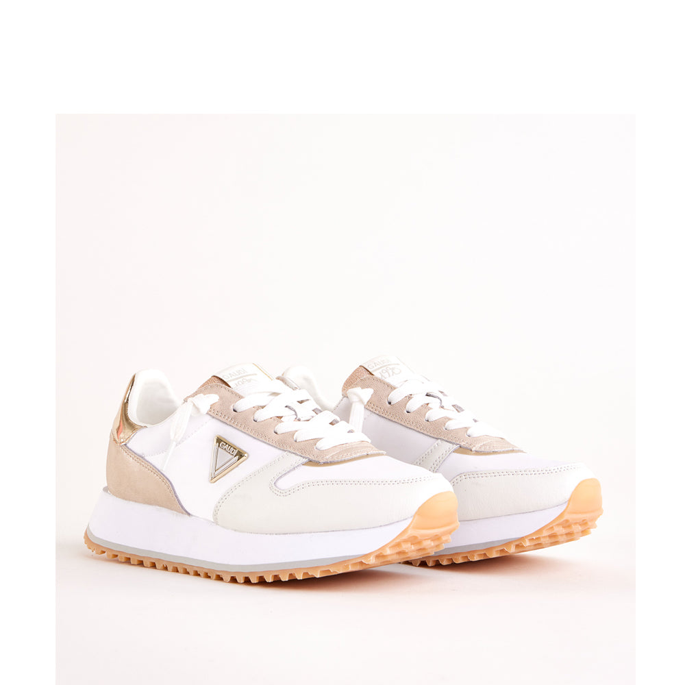 Sneakers Gaudi' Cassie/leather Donna - Bianco