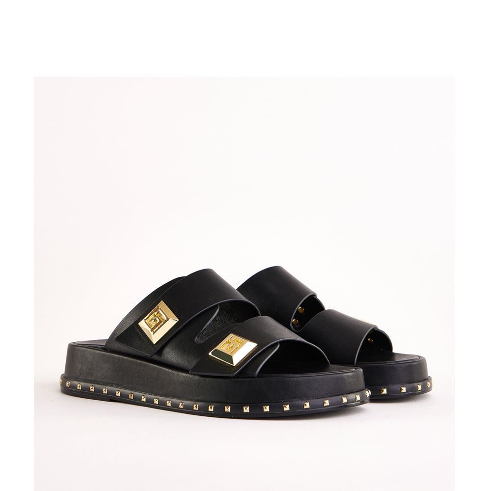 Sandalo Gaudi' Lima/greedy Donna - Nero