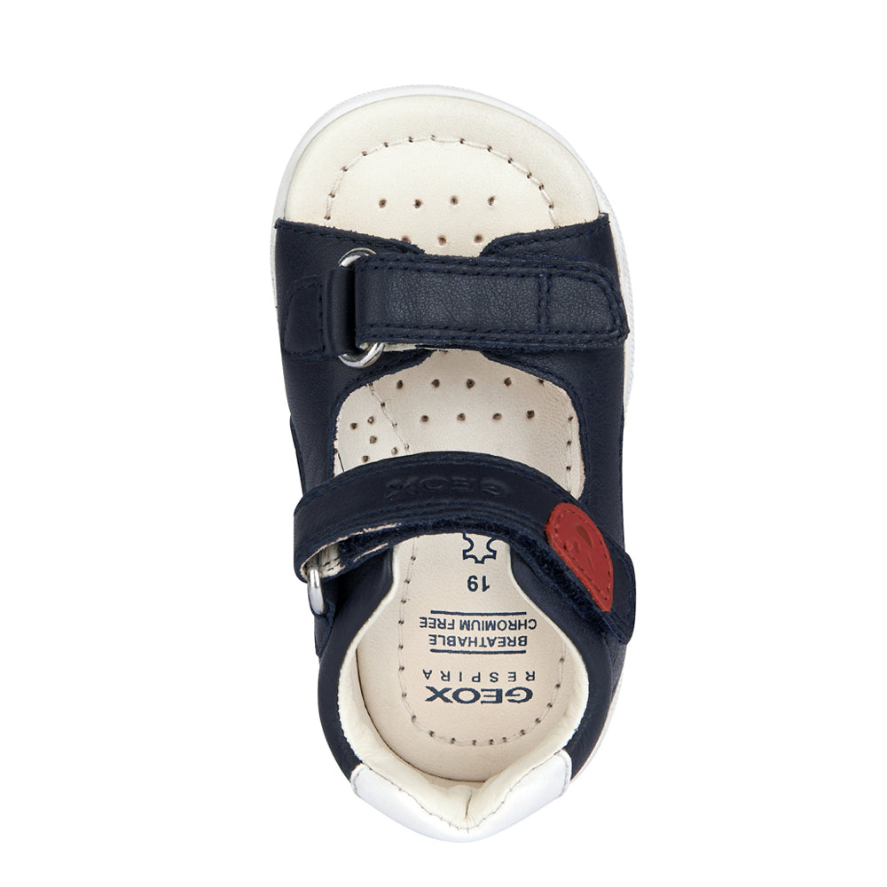 Sandalo Geox Macchia Bimbo - Blu