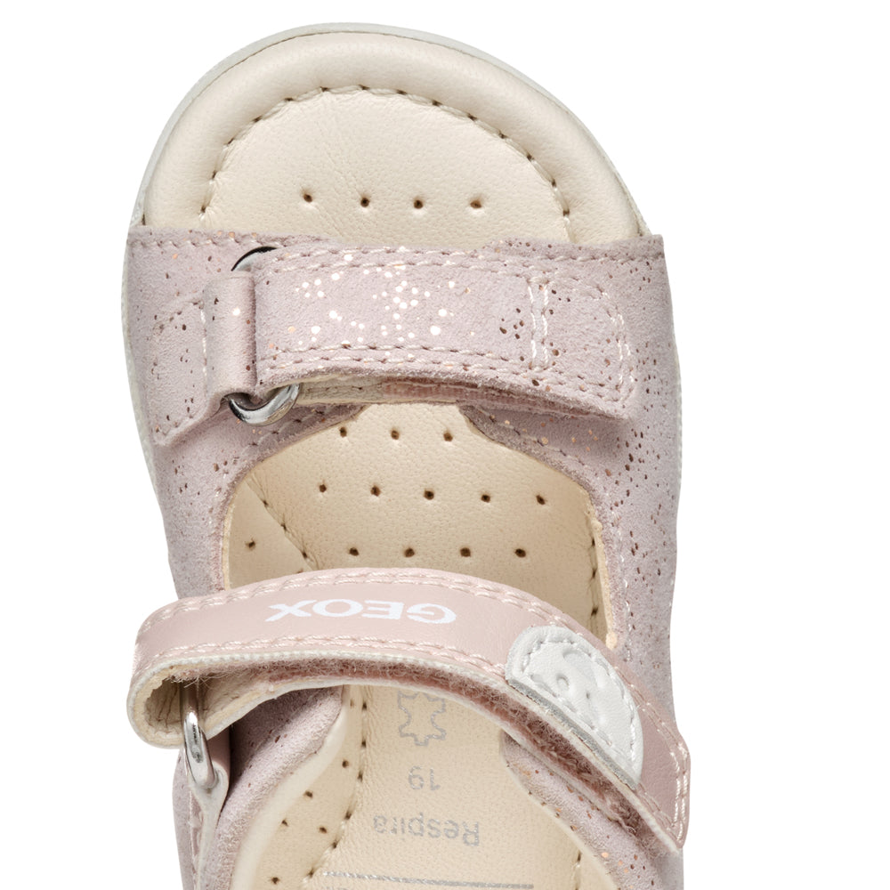 Sandalo Geox Macchia Bimba - Rosa