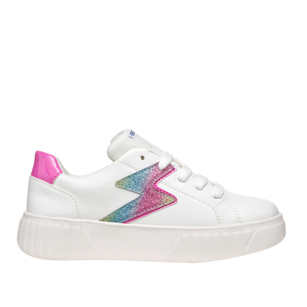 Sneakers Geox Mikiroshi Bambina - Bianco