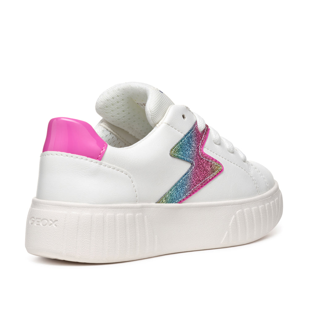 Sneakers Geox Mikiroshi Bambina - Bianco