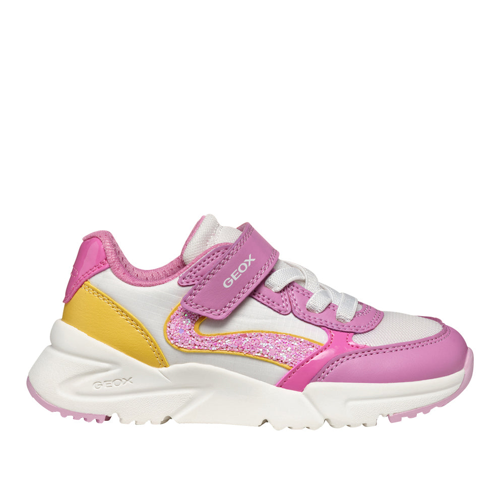 Sneakers Geox Loftus Bambina - Rosa