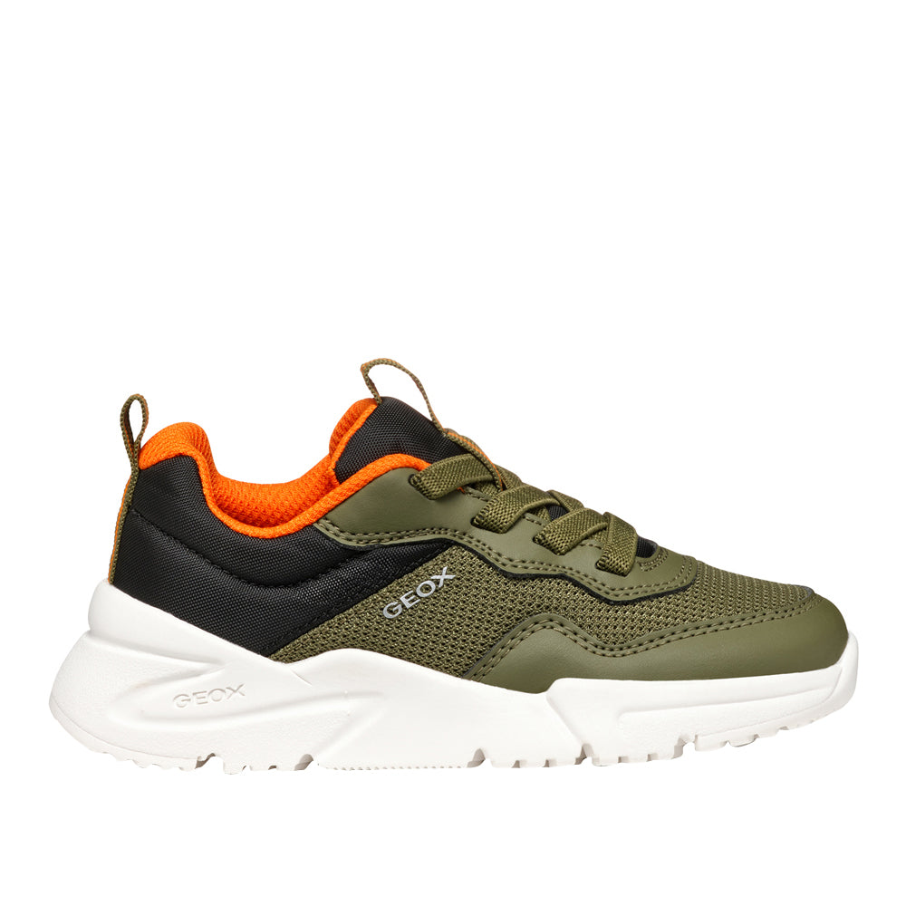 Sneakers Geox Loftus Ragazzo - Militare