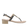 Sandalo gold&gold donna - nero