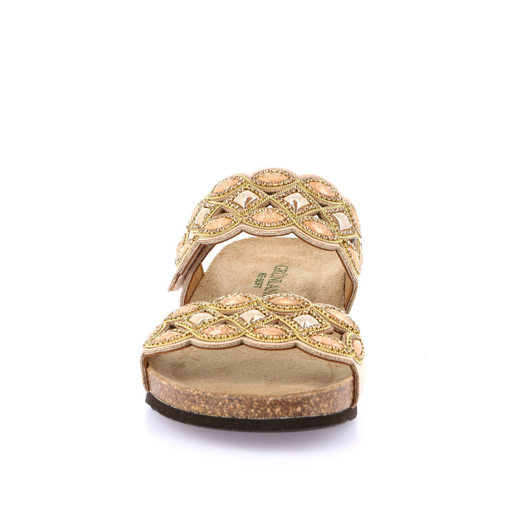 Sandalo Grunland 70 Memi Donna - Beige