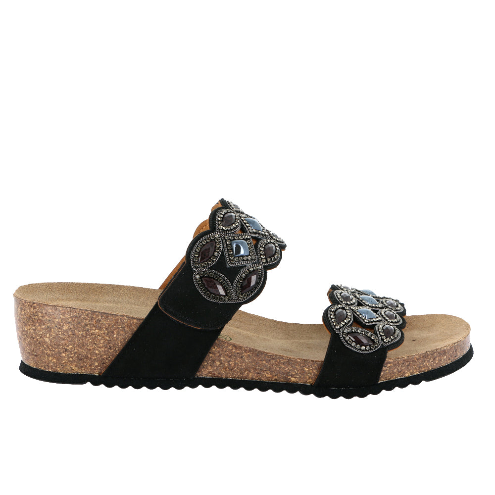 Sandalo Grunland 70 Memi Donna - Nero