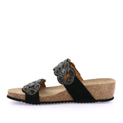 Sandalo Grunland 70 Memi Donna - Nero