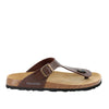 Sandalo grunland 40 bobo uomo - marrone