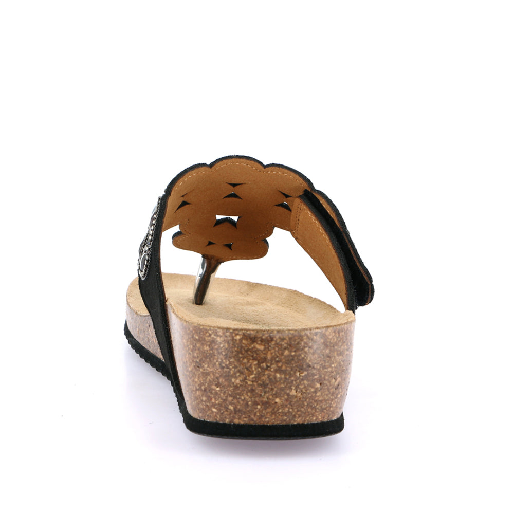 Sandalo Grunland 70 Memi Donna - Nero