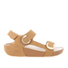 Sandalo grunland c9 dira donna - cuoio