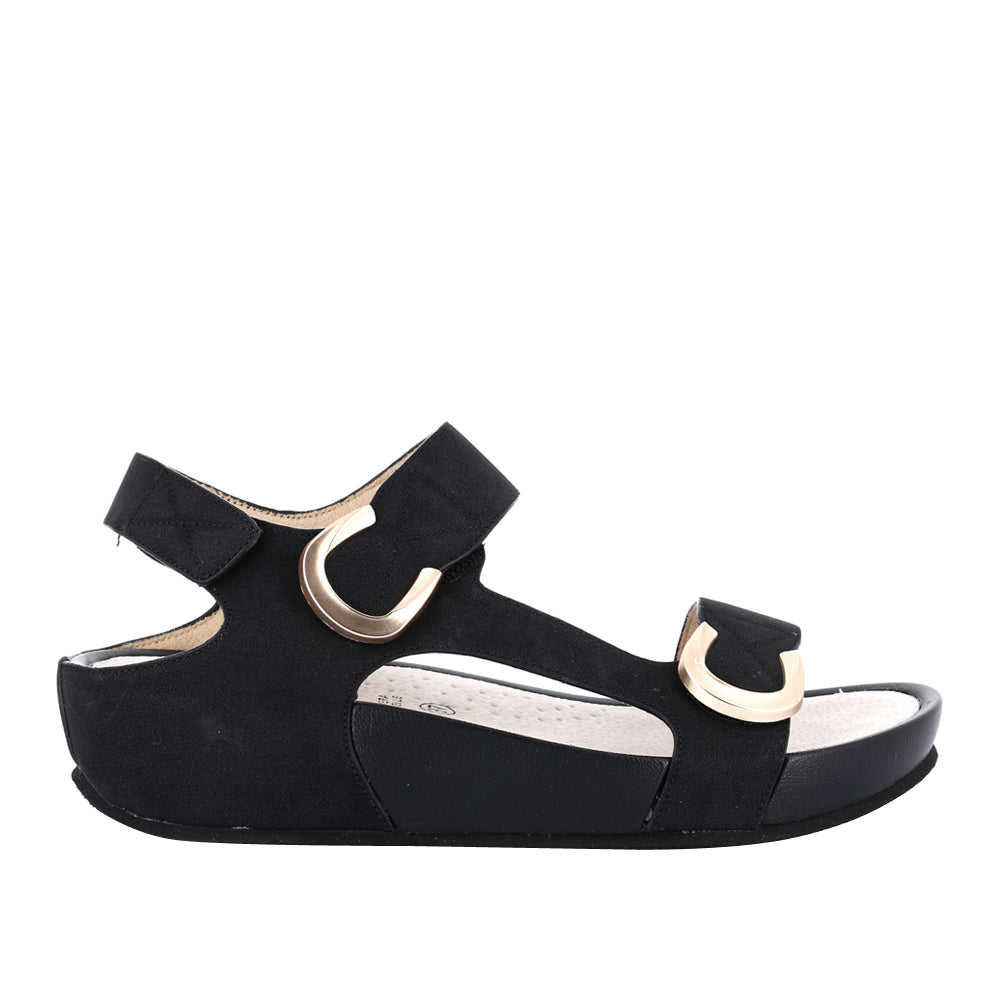 Sandalo Grunland C9 Dira Donna - Nero