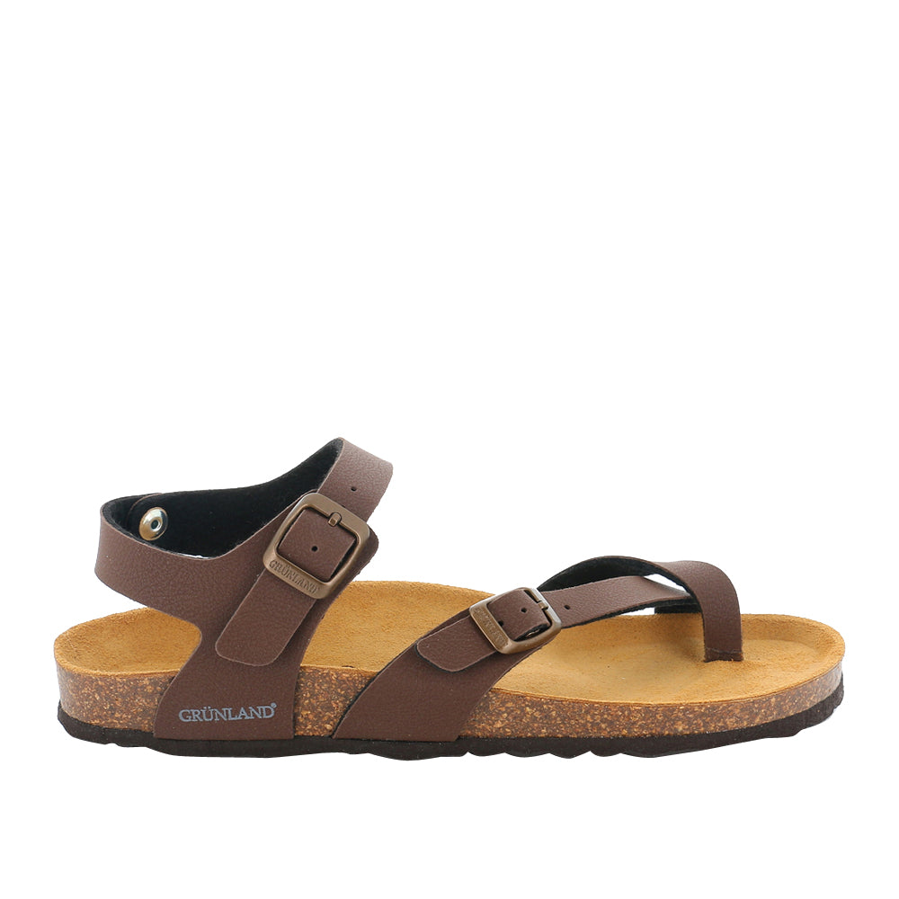 Sandalo Grunland 40 Sara Donna - Marrone