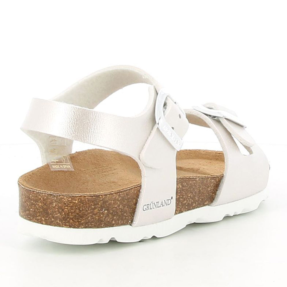 Sandalo Grunland 40 Luce Bambina - Bianco