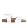 Sandalo grunland 40 luce bambina - bianco